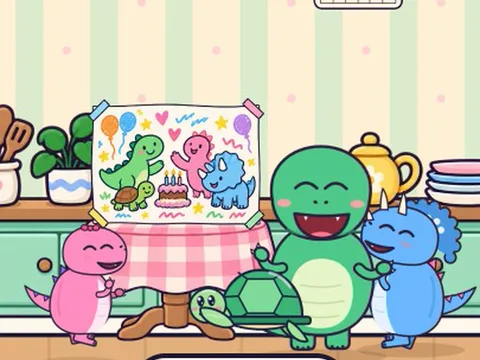 Dino's Present